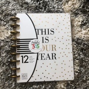 Happy Planner (12 Month, Classic Size, Monochrome)